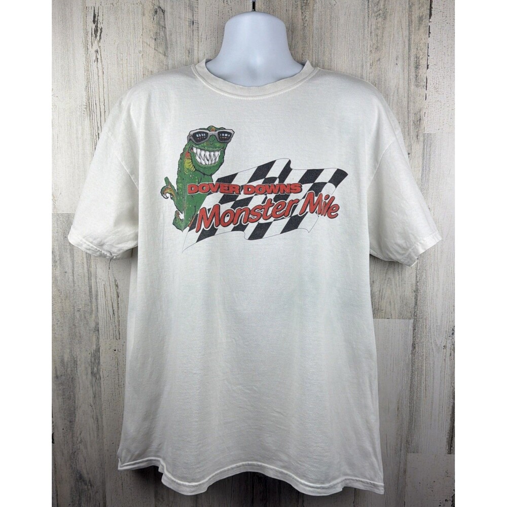Vintage Dover Downs International Speedway Monster Mile T-Shirt XL (24”x30”)